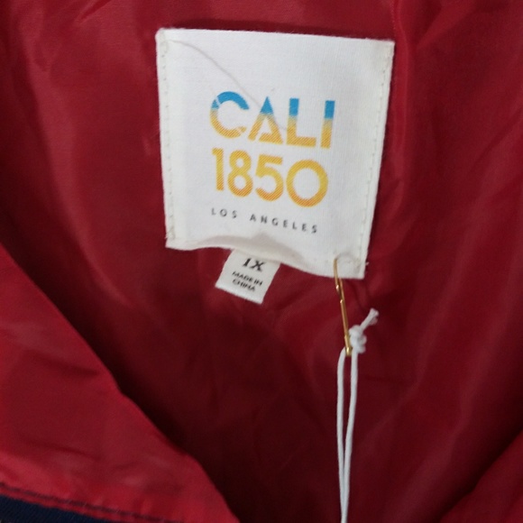 Red White and Blue Hooded Pullover - Picture 4 of 4